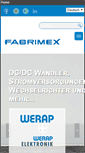 Mobile Screenshot of fabrimex.ch