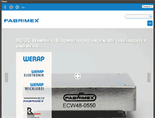Tablet Screenshot of fabrimex.ch